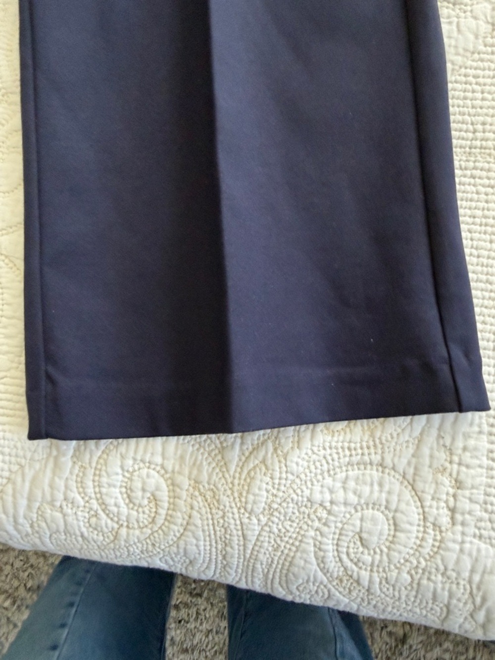 Liverpool Kelsey Wide Leg Trousers Women’s Size 2/26 Cadet Blue NWT - Picture 14 of 16